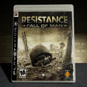 Resistance Fall of Man PlayStation 3 PS3 Video Game CIB Complete Tested
